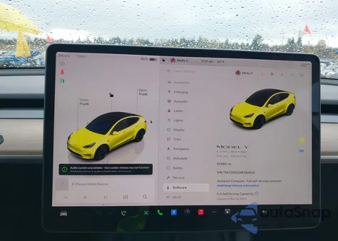 2022 Tesla Model Y Long Range Dual Motor All-Wheel Drive из США, поврежденный, VIN 7SAYGDEE3NF386600